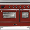 ILVE MDI106NE3/BU inductie fornuis - 100 cm breed - rood