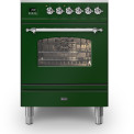 Ilve P06NE3/EG fornuis groen - 60 cm. breed