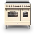 Ilve PDI096NE3/AWP fornuis inductie - brons