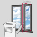 Inventum AC127WSET airco set - wit