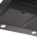 Inventum AKO6015ZWA zwarte onderbouw afzuigkap
