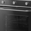 Inventum IOH6072RK inbouw oven - roestvrijstaal