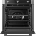 Inventum IOH6072RK inbouw oven - roestvrijstaal