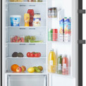 Inventum KK1850B vrijstaande koelkast / koeler - black inox