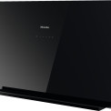 Miele DA9092W Screen wand afzuigkap - zwart glas - verticaal model
