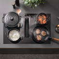 Miele KMDA7272FL-A inductie kookplaat met afzuiging