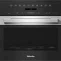 Miele M7244 inbouw magnetron met grill - zwart/rvs