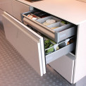 Norcool 60000006 onderbouw laden koelkast - 80 cm. breed
