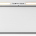 Novy 26080 inbouw afzuigkap - Vision - wit glas - 90 cm. breed