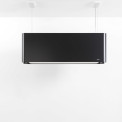 Novy Mood 7552 zwart - eiland afzuigkap - 108 cm. breed