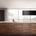 Novy Mood 7552 zwart - eiland afzuigkap - 108 cm. breed