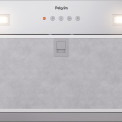 Pelgrim ISW751RVS inbouw afzuigkap - 52 cm. breed - roestvrijstaal