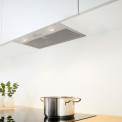 Pelgrim ISW751RVS inbouw afzuigkap - 52 cm. breed - roestvrijstaal