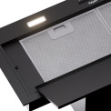 Pelgrim ISWA980MAT inbouw afzuigkap - zwart