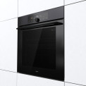 Pelgrim OPP560MAT inbouw oven met pizza functie - matzwart