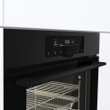 Pelgrim OPP560MAT inbouw oven met pizza functie - matzwart