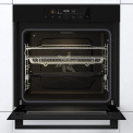 Pelgrim OPP560MAT inbouw oven met pizza functie - matzwart