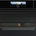 Pelgrim OVS834MAT inbouw combi-stoomoven - mat-zwart
