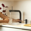 Quooker PRO3 Front ZWART- kokend water kraan