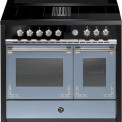 Steel X10FF-4FIKW fornuis met afzuiging
