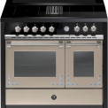 Steel X10FF-4FIKW fornuis met afzuiging