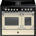 Steel X10FF-4FIKW fornuis met afzuiging