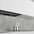 Siemens LJ67BAM60 inbouw afzuigkap - blokdesign - zwart
