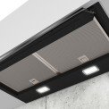 Siemens LJ67BAM60 inbouw afzuigkap - blokdesign - zwart