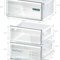 Siemens KG36N2LCF vrijstaande koelkast - rvs-look