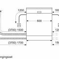 Siemens SN63HX01AN inbouw vaatwasser - zeer stil 42 dB