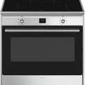 Smeg CG90CIXT inductie fornuis - 99 cm - rvs