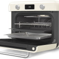 Smeg COF01CREU vrijstaande combi-stoomoven - creme