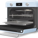 Smeg COF01PBEU vrijstaande combi-stoomoven - pastel blauw