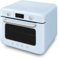 Smeg COF01PBEU vrijstaande combi-stoomoven - pastel blauw