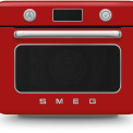 Smeg COF01RDEU vrijstaande combi-stoomoven - rood