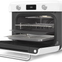 Smeg COF01WHEU vrijstaande combi-stoomoven - wit