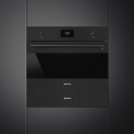 Smeg CPR315N inbouw warmhoudlade - mat-zwart