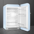 Smeg FAB10HRPB6 retro jaren 50 koelkast - pastelblauw - tafelmodel