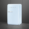 Smeg FAB10HRPB6 retro jaren 50 koelkast - pastelblauw - tafelmodel