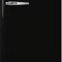 Smeg FAB28RBL6 retro jaren 50 koelkast - zwart - rechtsdraaiend