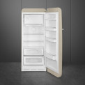 Smeg FAB28RDPP6 retro jaren 50 koelkast - Perfectly Pale