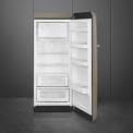 Smeg FAB28RDTP6 vrijstaand koelkast - taupe