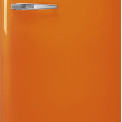 Smeg FAB28ROR6 retro jaren 50 koelkast - oranje