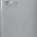 Smeg FAB28RSV6 retro jaren 50 koelkast - zilver - rechtsdraaiend