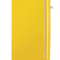 Smeg FAB28RYW6 retro jaren 50 koelkast - geel - rechtsdraaiend