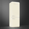 Smeg FAB38RCR6 retro jaren 50 koelkast - crème