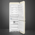 Smeg FAB38RCR6 retro jaren 50 koelkast - crème