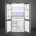 Smeg FQ60XE side-by-side koelkast - rvs-look