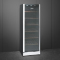 Smeg SCV115GS wijnkoelkast - linksdraaiend
