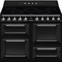 Smeg TR4110IBL2 inductie fornuis - 110 cm breed - zwart